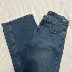 Hollister Men's Dark Blue Relaxed Jeans